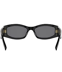 FENDI Women's FF 54mm Rectangle Sunglasses
