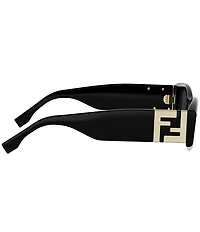 FENDI Women's FF 54mm Rectangle Sunglasses