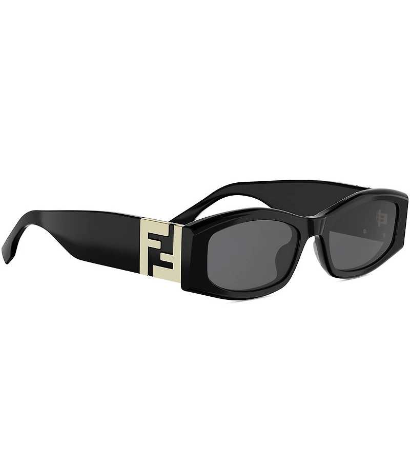 FENDI Women's FF 54mm Rectangle Sunglasses