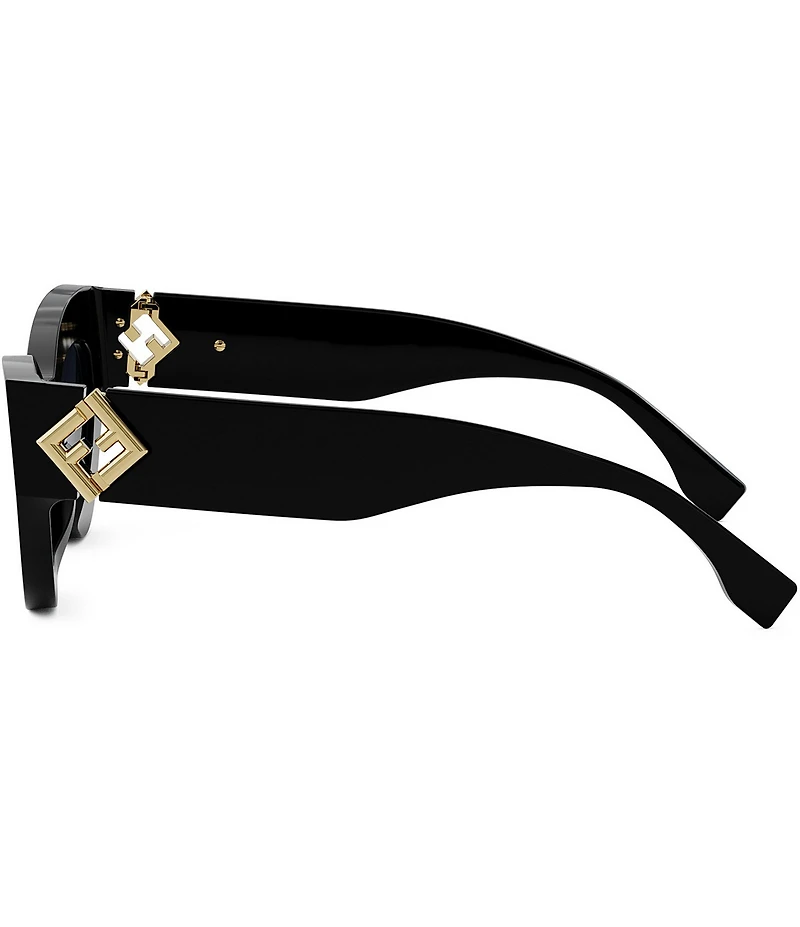 FENDI Women's FF Diamonds 52mm Cat Eye Sunglasses