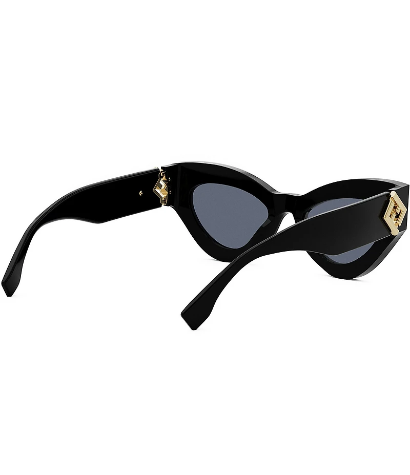 FENDI Women's FF Diamonds 52mm Cat Eye Sunglasses