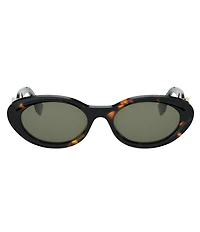 FENDI Women's FF Diamonds 53mm Oval Sunglasses