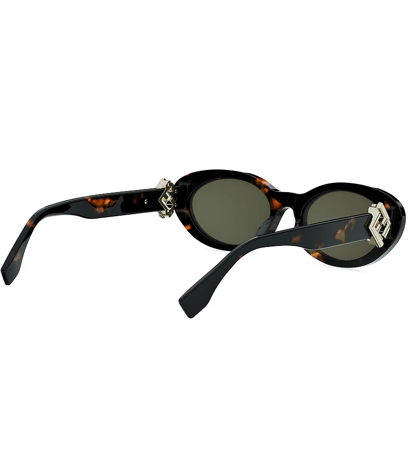 FENDI Women's FF Diamonds 53mm Oval Sunglasses