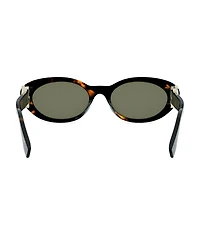 FENDI Women's FF Diamonds 53mm Oval Sunglasses