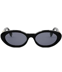 FENDI Women's FF Diamonds 53mm Oval Sunglasses