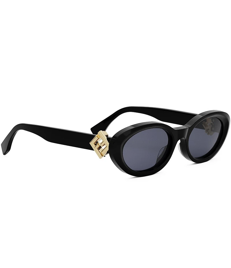FENDI Women's FF Diamonds 53mm Oval Sunglasses