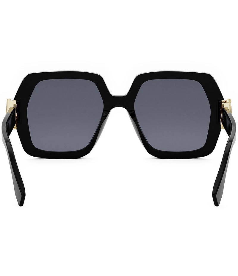 FENDI Women's FF Diamonds 53mm Square Sunglasses