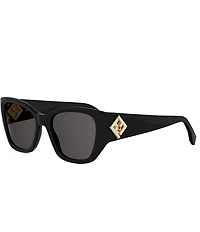 FENDI Women's FF Diamonds 54mm Cat Eye Sunglasses