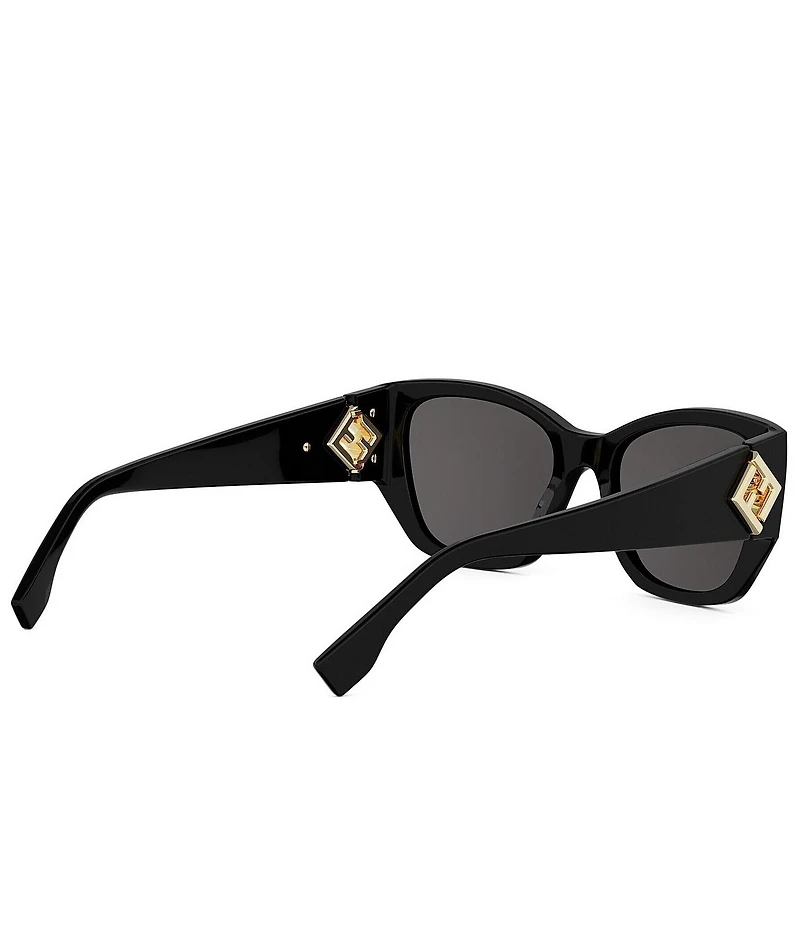 FENDI Women's FF Diamonds 54mm Cat Eye Sunglasses