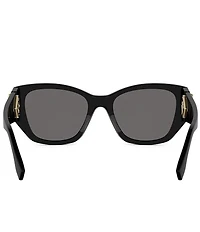 FENDI Women's FF Diamonds 54mm Cat Eye Sunglasses