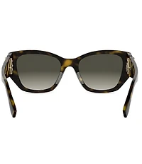 FENDI Women's FF Diamonds 54mm Gradient Cat Eye Sunglasses