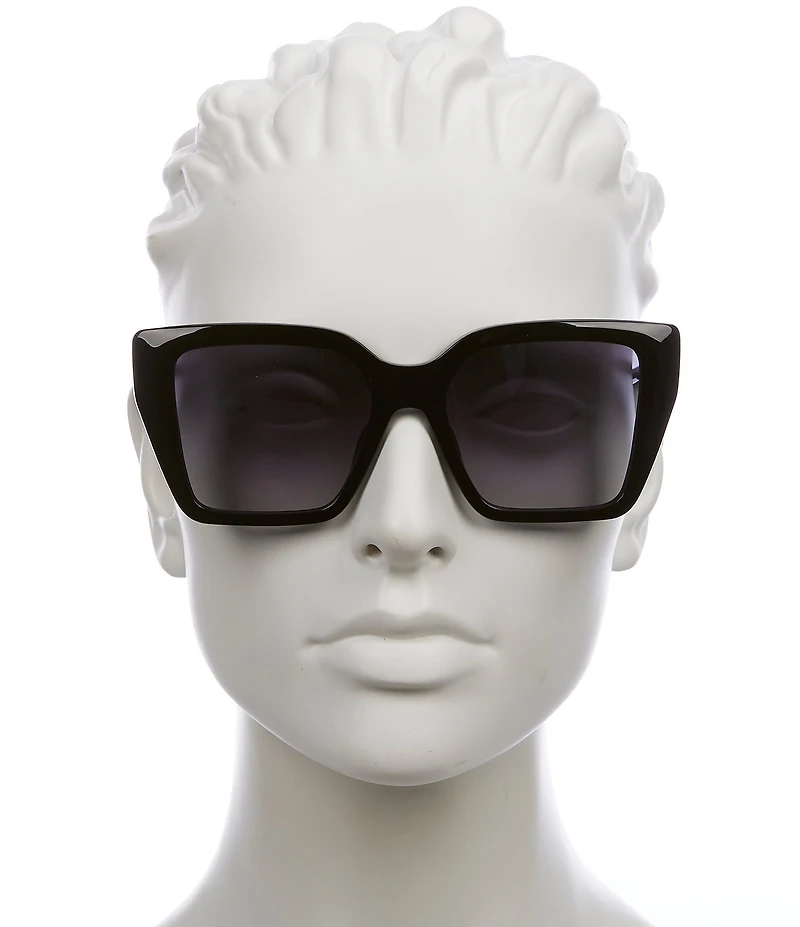 FENDI Women's FF Diamonds 54mm Square Sunglasses