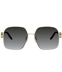 FENDI Women's FF Diamonds 58mm Geometric Sunglasses