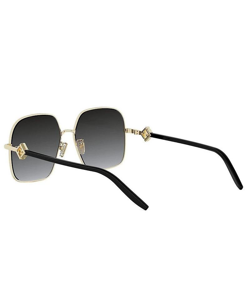 FENDI Women's FF Diamonds 58mm Geometric Sunglasses