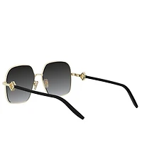 FENDI Women's FF Diamonds 58mm Geometric Sunglasses