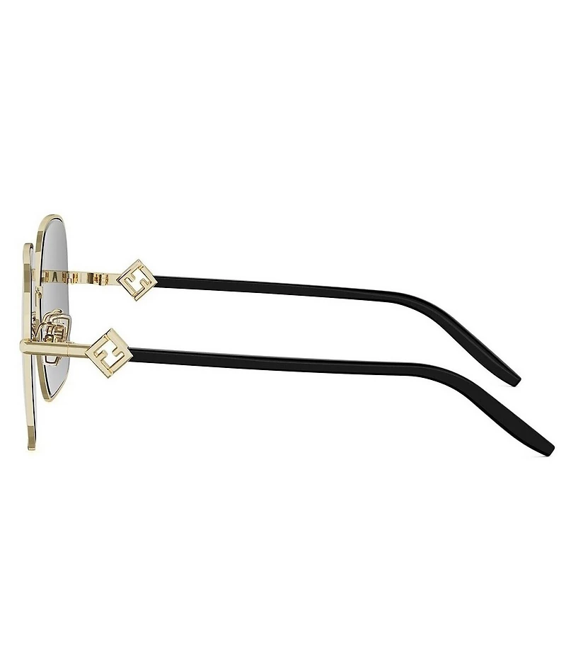 FENDI Women's FF Diamonds 58mm Geometric Sunglasses