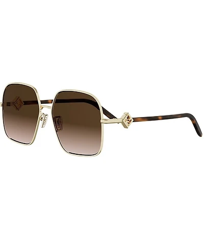 FENDI Women's FF Diamonds 58mm Geometric Sunglasses