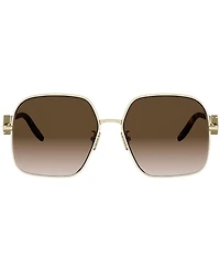 FENDI Women's FF Diamonds 58mm Geometric Sunglasses