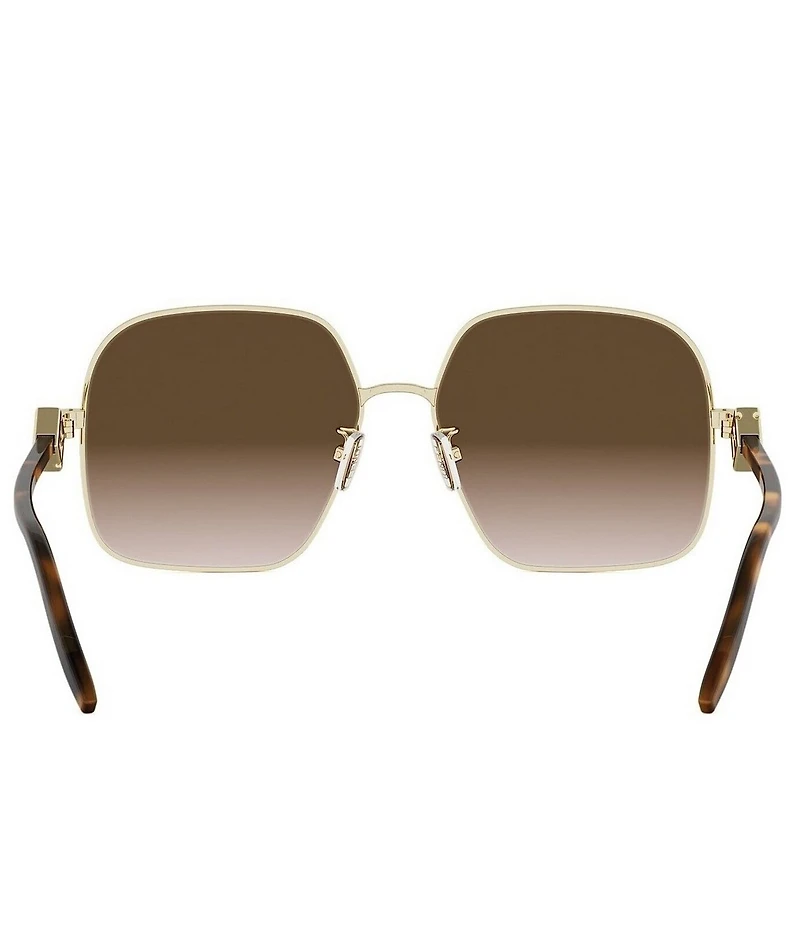 FENDI Women's FF Diamonds 58mm Geometric Sunglasses