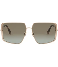 FENDI Women's FF Diamonds 59mm Aviator Sunglasses
