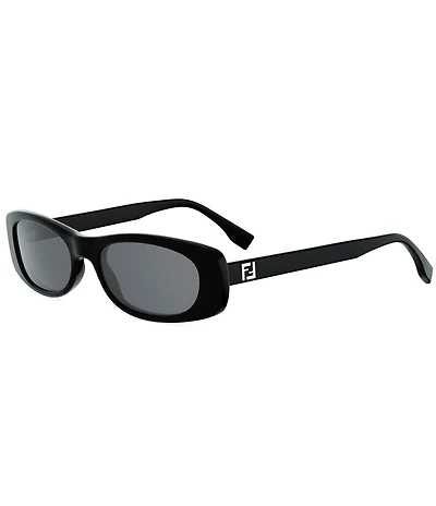 FENDI Women's FF Squared 53mm Oval Sunglasses
