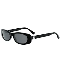 FENDI Women's FF Squared 53mm Oval Sunglasses