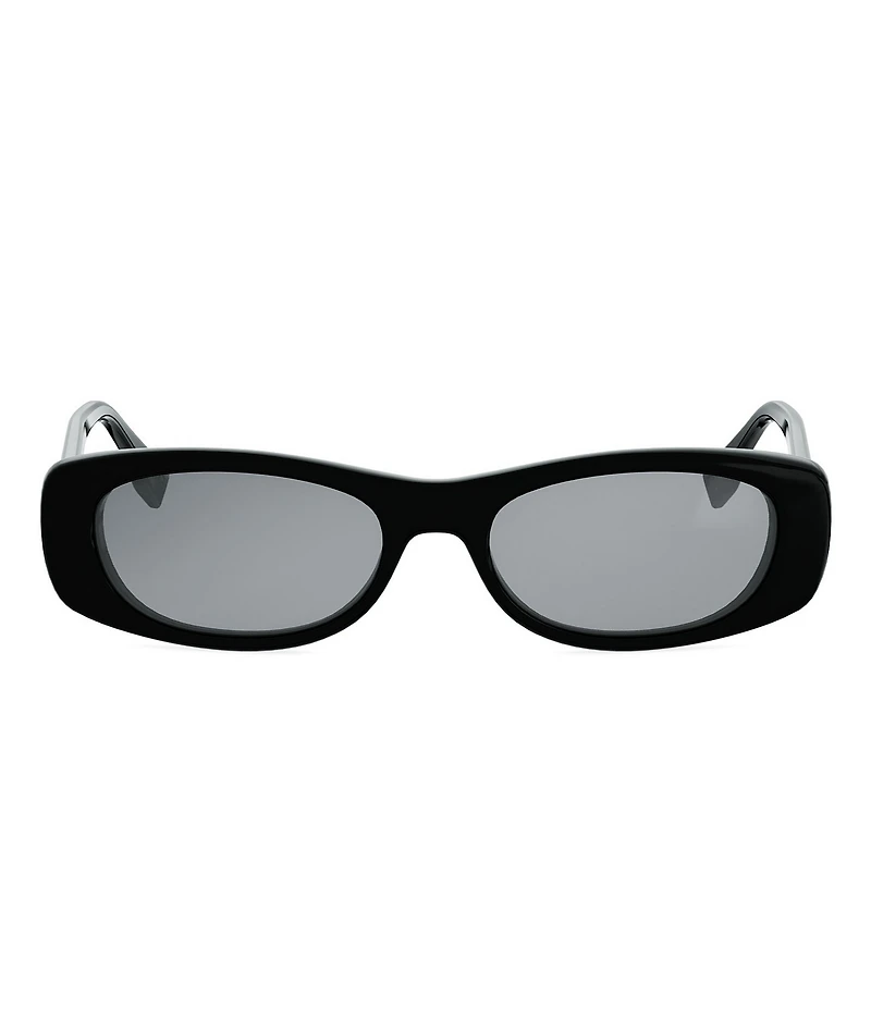FENDI Women's FF Squared 53mm Oval Sunglasses