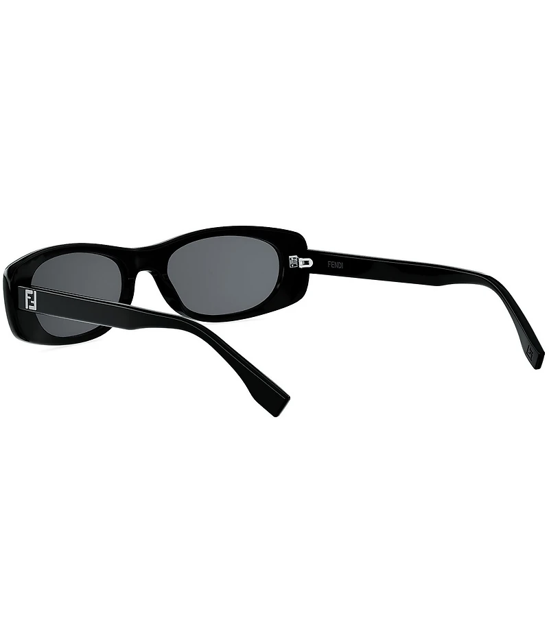 FENDI Women's FF Squared 53mm Oval Sunglasses