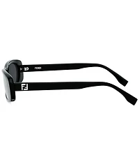 FENDI Women's FF Squared 53mm Oval Sunglasses