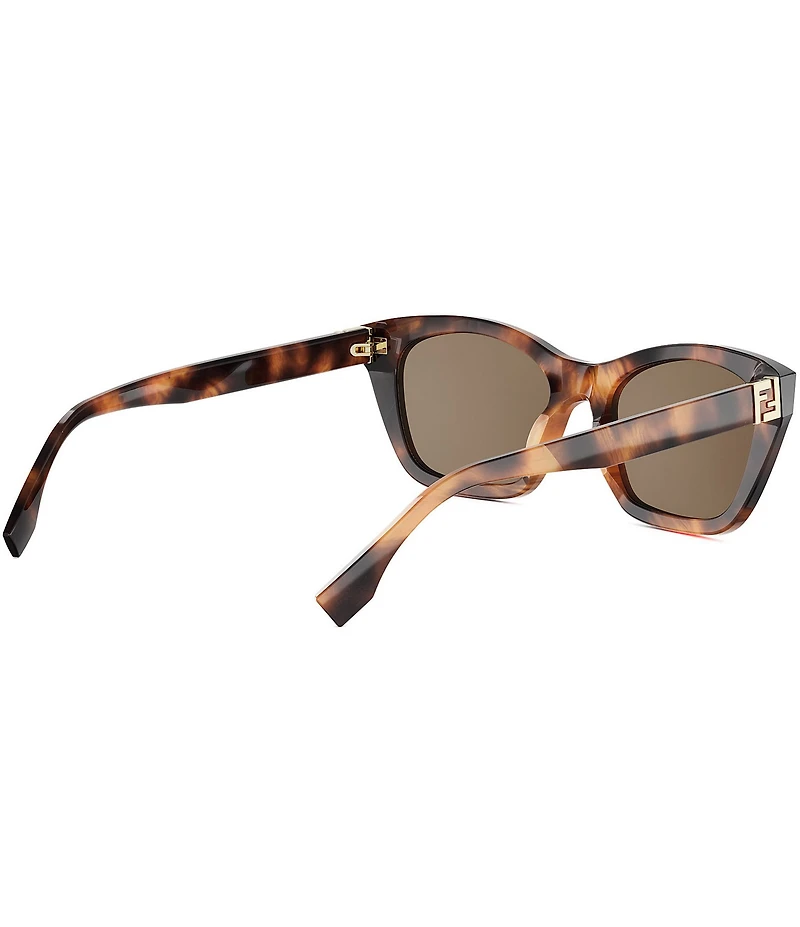 FENDI Women's Forever FENDI 54mm Rectangle Sunglasses