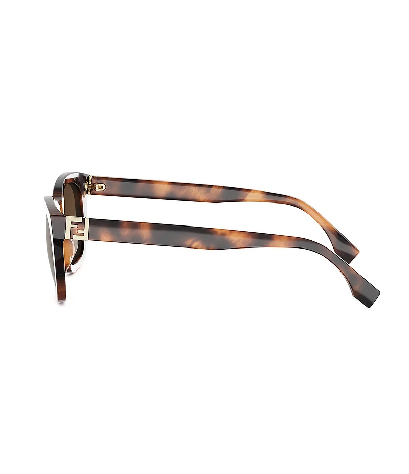 FENDI Women's Forever FENDI 54mm Rectangle Sunglasses