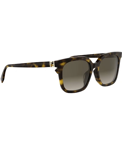 FENDI Women's Forever FENDI 56mm Square Sunglasses