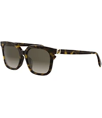 FENDI Women's Forever FENDI 56mm Square Sunglasses