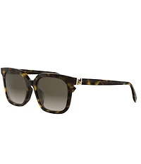 FENDI Women's Forever FENDI 56mm Square Sunglasses