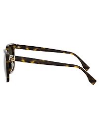 FENDI Women's Forever FENDI 56mm Square Sunglasses