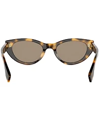 FENDI Women's Lettering 51mm Cat Eye Sunglasses