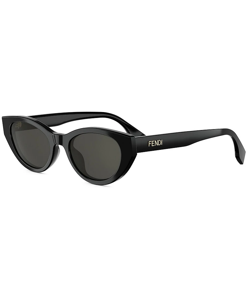 FENDI Women's Lettering 51mm Cat Eye Sunglasses