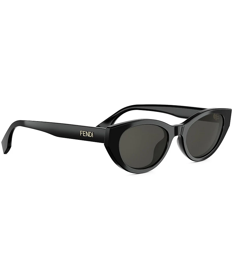 FENDI Women's Lettering 51mm Cat Eye Sunglasses