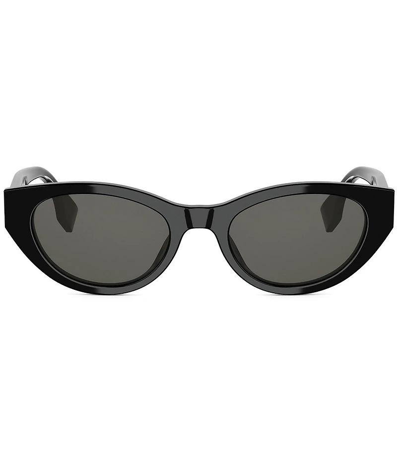 FENDI Women's Lettering 51mm Cat Eye Sunglasses