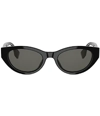 FENDI Women's Lettering 51mm Cat Eye Sunglasses