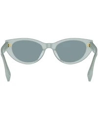 FENDI Women's Lettering 51mm Cat Eye Sunglasses