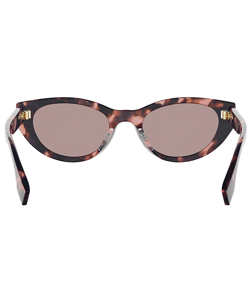 FENDI Women's Lettering 51mm Oval Sunglasses