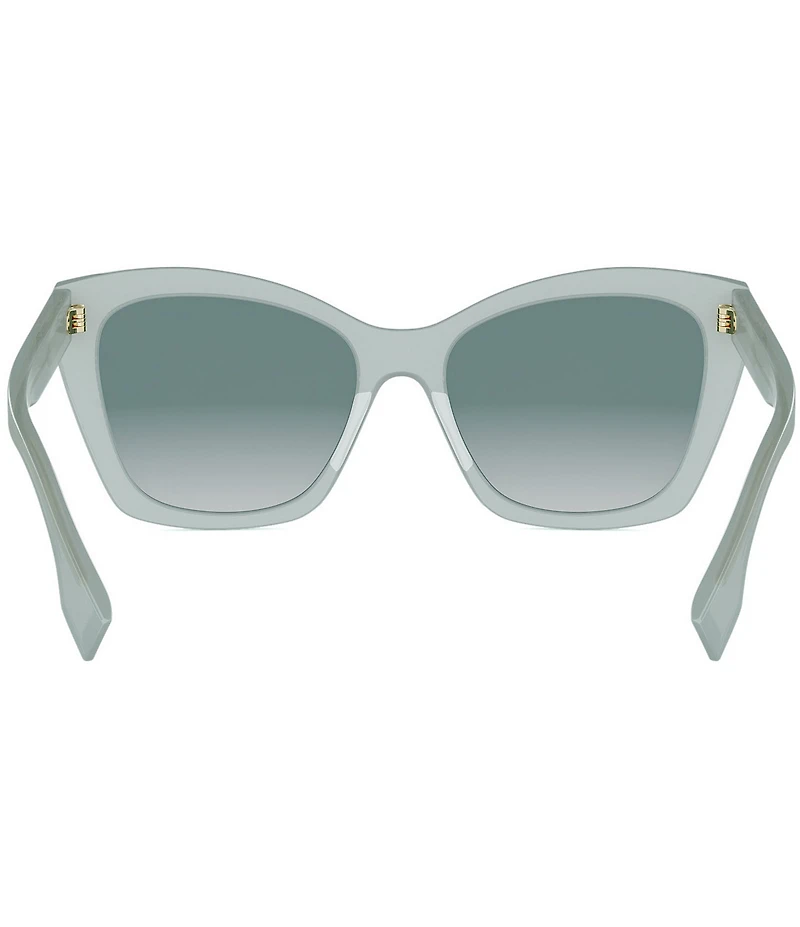 FENDI Women's Lettering 55mm Butterfly Sunglasses
