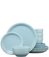 Fiesta Bistro Coupe 12-Piece Dinnerware Set, Service for 4