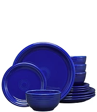 Fiesta Bistro Coupe 12-Piece Dinnerware Set, Service for 4