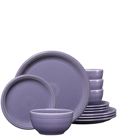 Fiesta Bistro Coupe 12-Piece Dinnerware Set, Service for 4