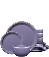 Fiesta Bistro Coupe 12-Piece Dinnerware Set, Service for 4