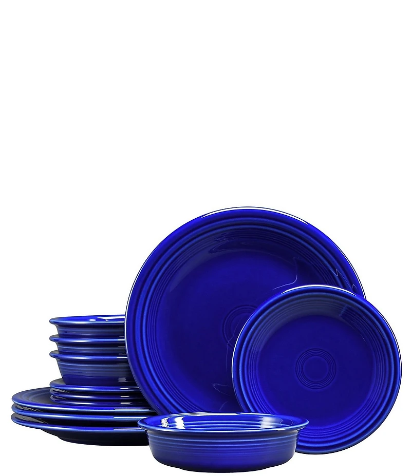Fiesta 12-Piece Classic Dinnerware Set