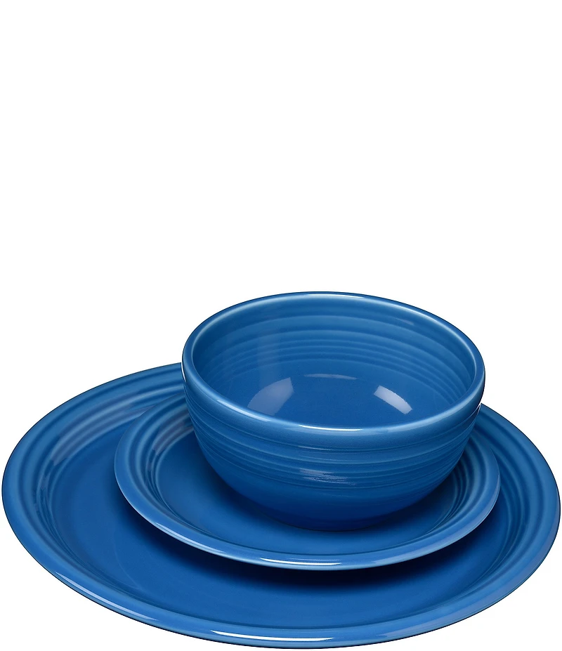 Fiesta Bistro Coupe 3-Piece Place Setting, Service For 1