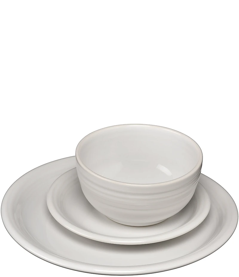 Fiesta Bistro Coupe 3-Piece Place Setting, Service For 1
